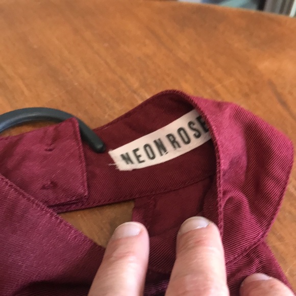 Neon Rose Romper - Picture 5 of 13